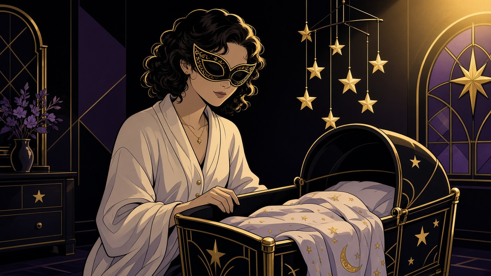 Boojee Babies — masked comic noir family